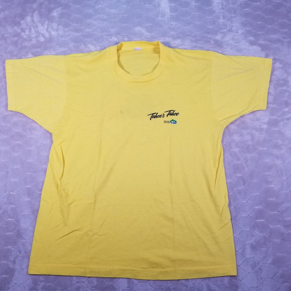 VTG 1986 Lake Tahoe's Tahoe Chili Cook Off Shirt Sz XL‎ Incline Village